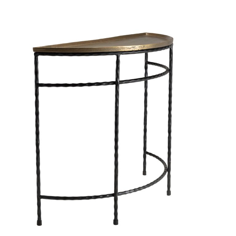 Console tafel Half Moon