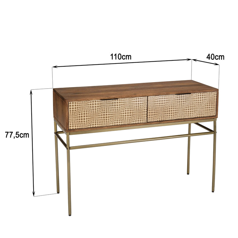 Consoletafel Alix