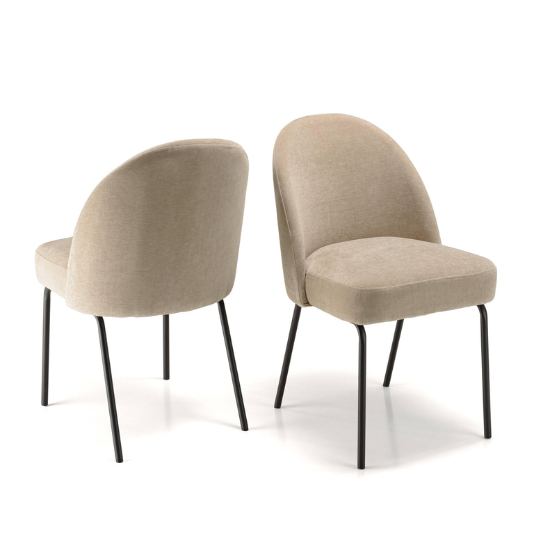 Set van 2 eetkamerstoelen Ulysse