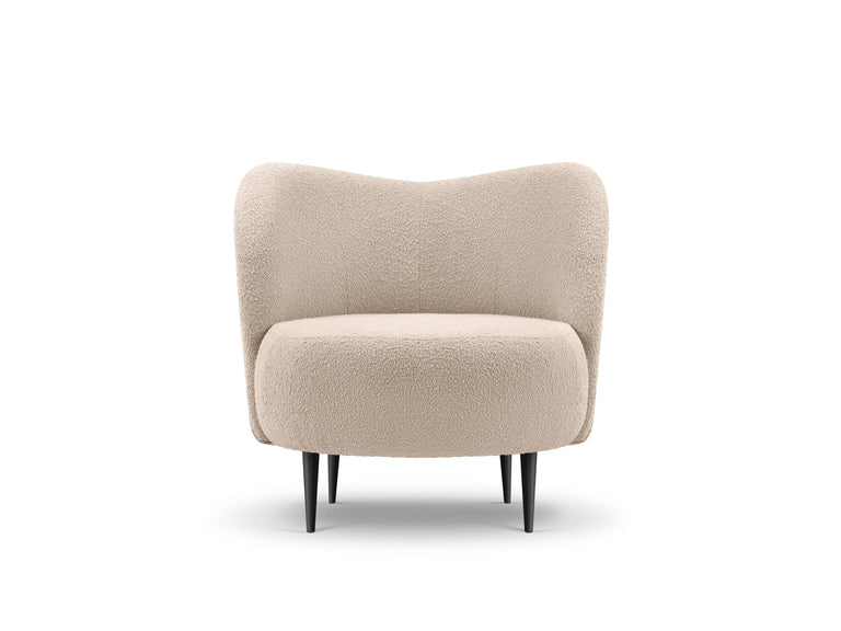 Fauteuil Clove bouclé