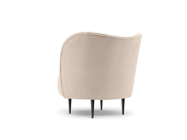 Fauteuil Clove bouclé