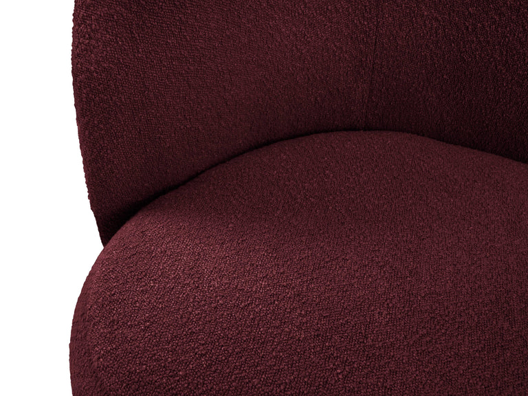 Fauteuil Clove bouclé