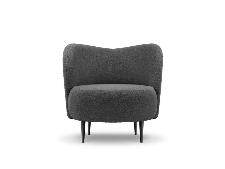 Fauteuil Clove bouclé