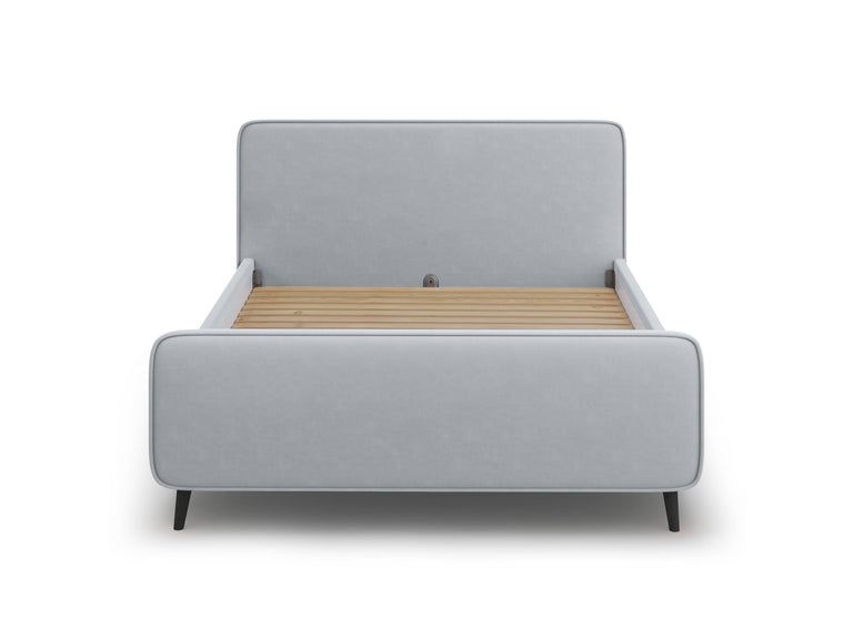 Bedframe met hoofdbord Kaia velvet 160 x 200 cm