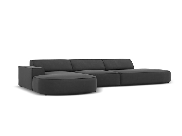 5-zits hoekbank Jodie velvet Chaise Longue links