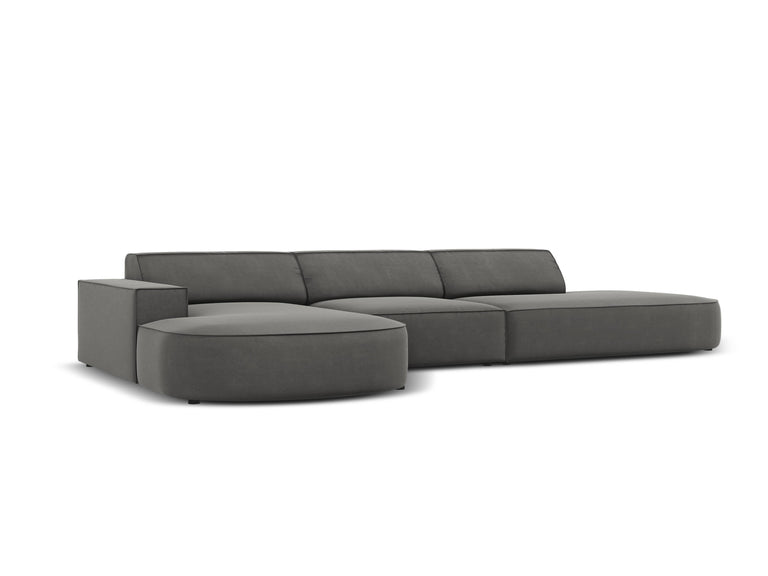 5-zits hoekbank Jodie velvet Chaise Longue links