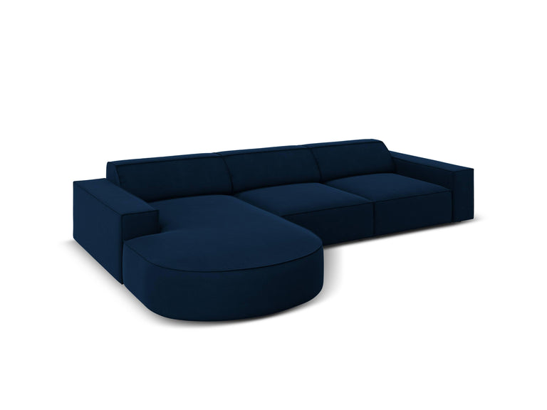 4-zits hoekbank Jodie velvet Chaise Longue links