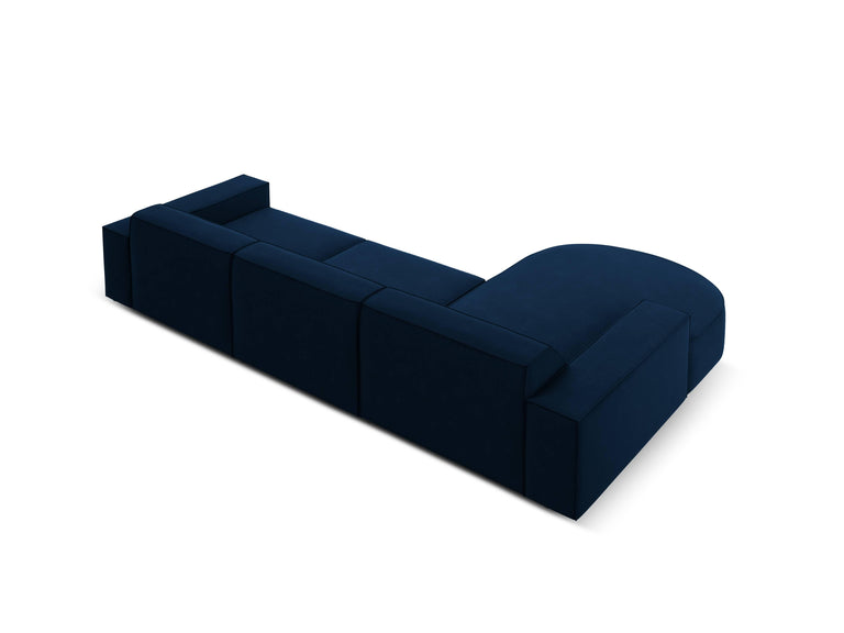 4-zits hoekbank Jodie velvet Chaise Longue links