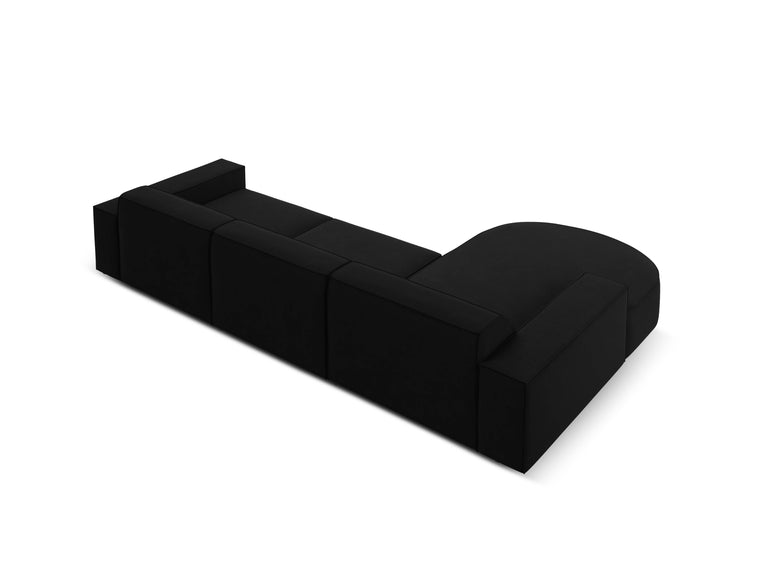 4-zits hoekbank Jodie velvet Chaise Longue links