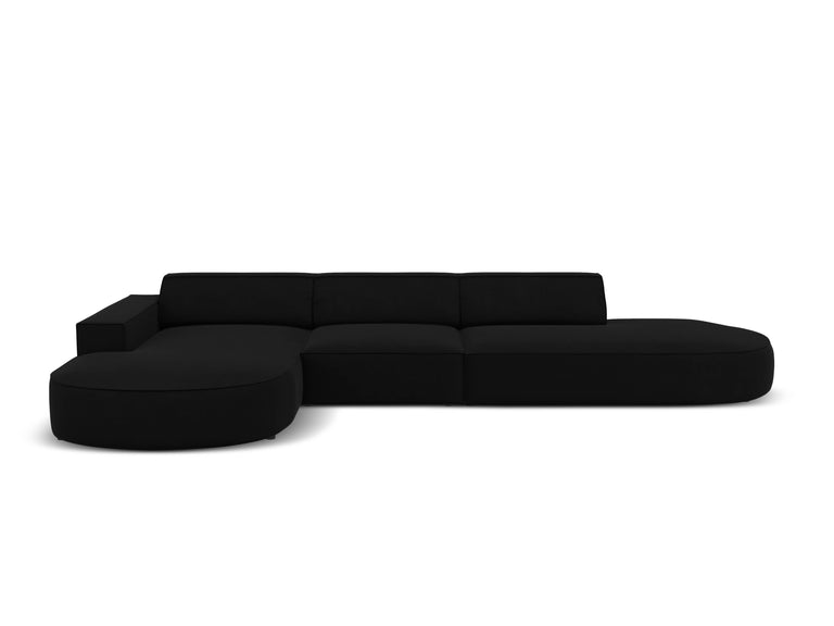 5-zits hoekbank Jodie velvet Chaise Longue links