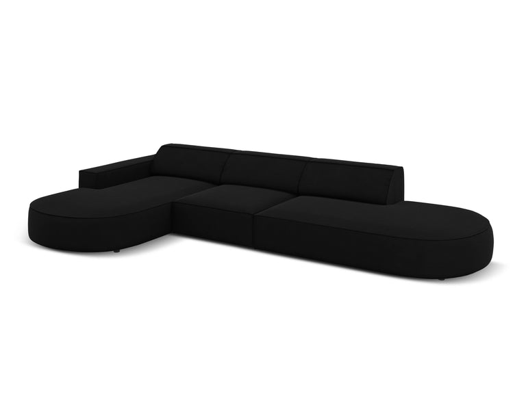 5-zits hoekbank Jodie velvet Chaise Longue links