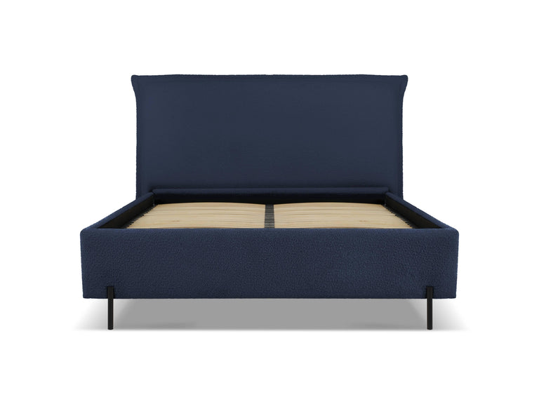 Bedframe Armie bouclé met opbergruimte