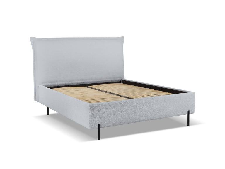 Bedframe Armie bouclé met opbergruimte