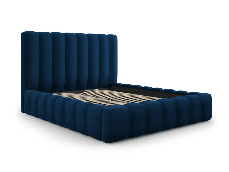 Bed frame Gina velvet met opbergruimte