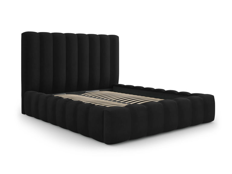 Bed frame Gina velvet met opbergruimte