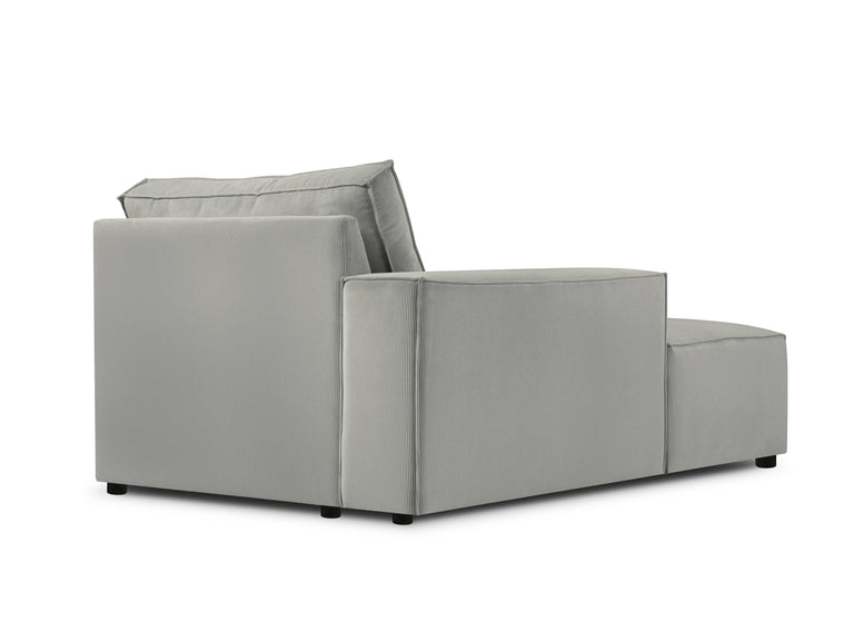 Chaise Longue Carlo links ribstof