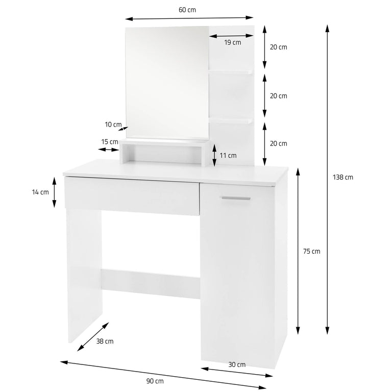 Kaptafel Tiffany