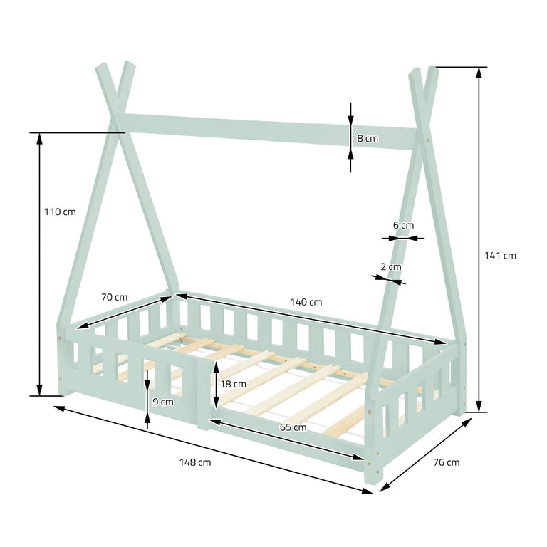 Kinderbed Tipi