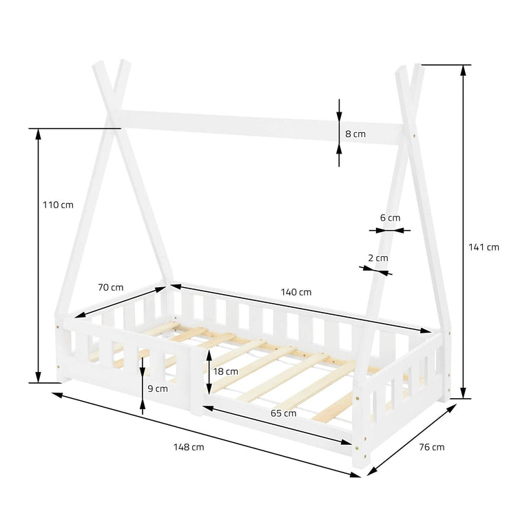 Kinderbed Tipi