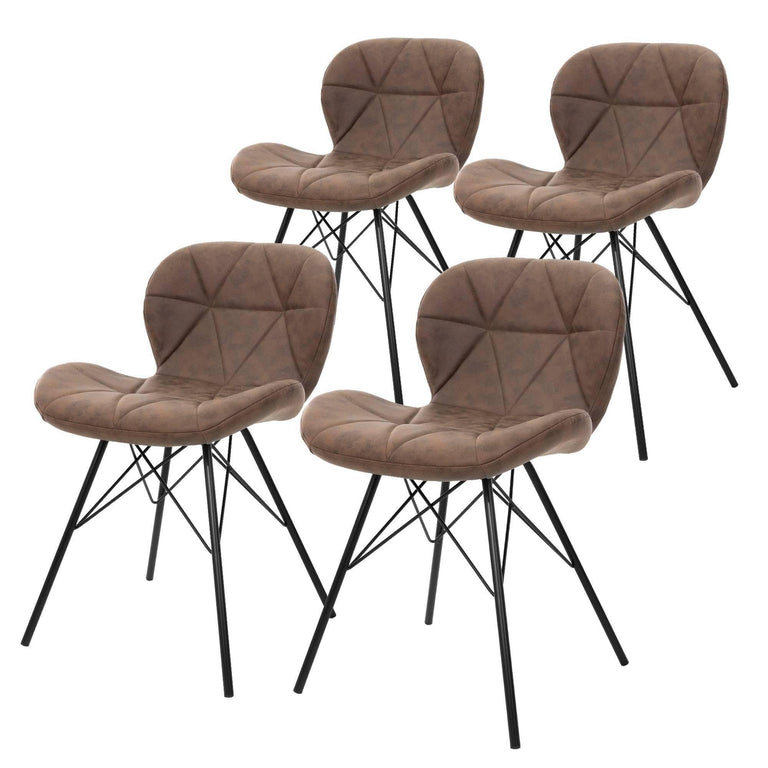 Set van 4 eetkamerstoelen Sandy