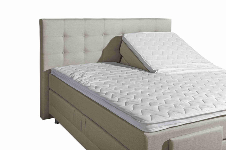 Elektrische boxspring Luxus 200 x 200 cm