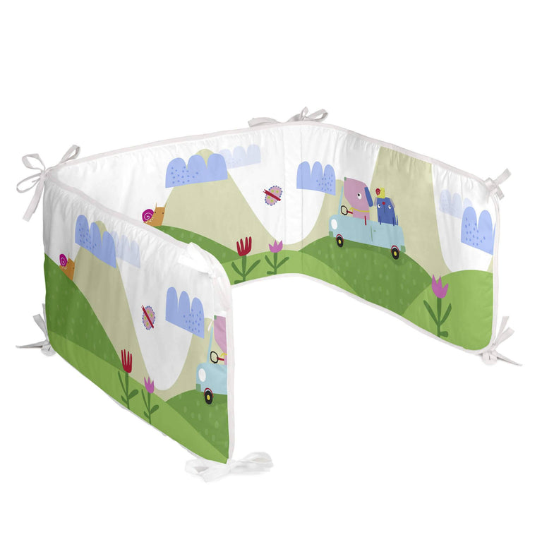 Bedbumper Patchwork Animal