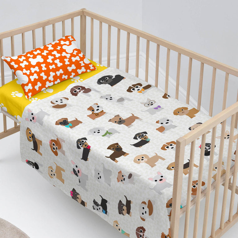 Kinderlakenset Dogs Beddel