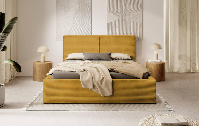 Bedframe Olivier ribstof