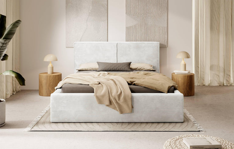 Bedframe Olivier ribstof