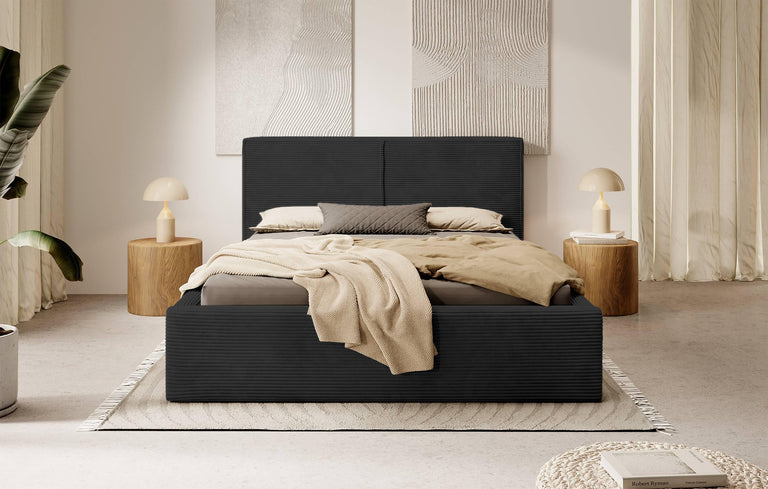 Bedframe Olivier ribstof