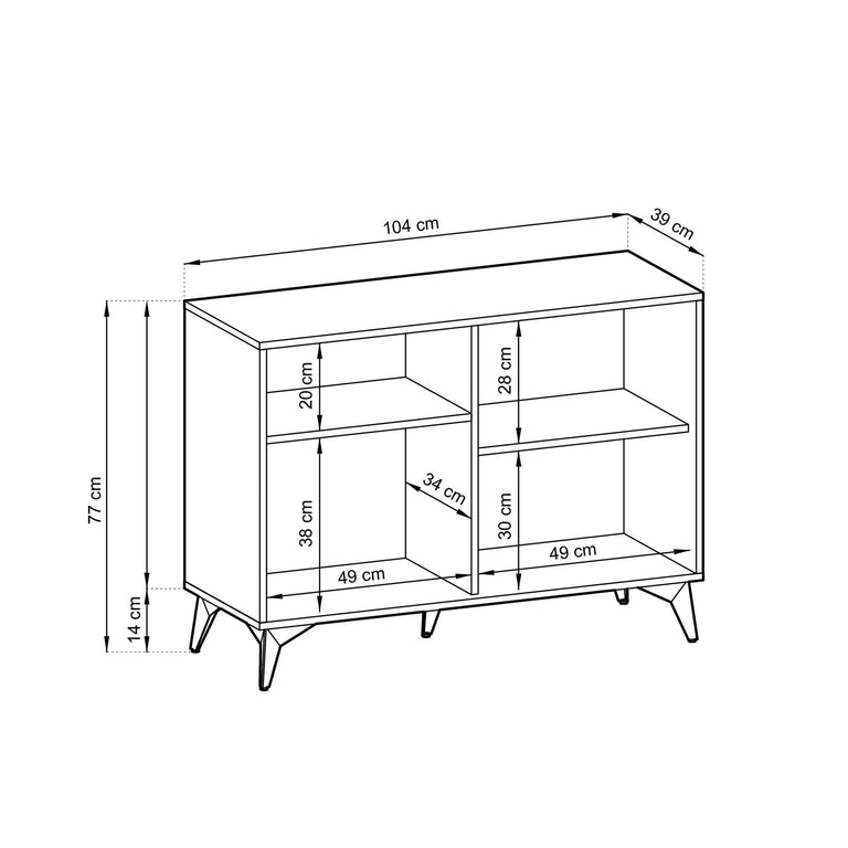 Dressoir Renée 2 deurs