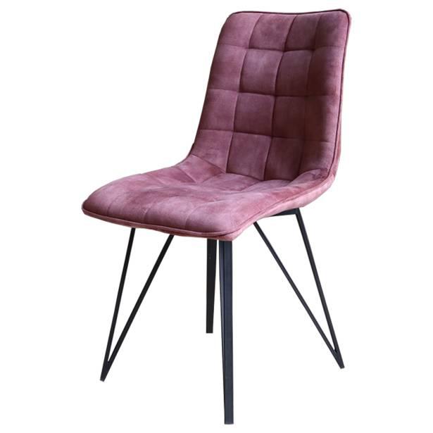 Set van 2 eetkamerstoelen Emma velvet