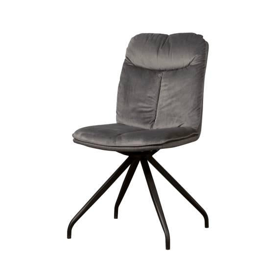 Set van 2 eetkamerstoelen Rota velvet