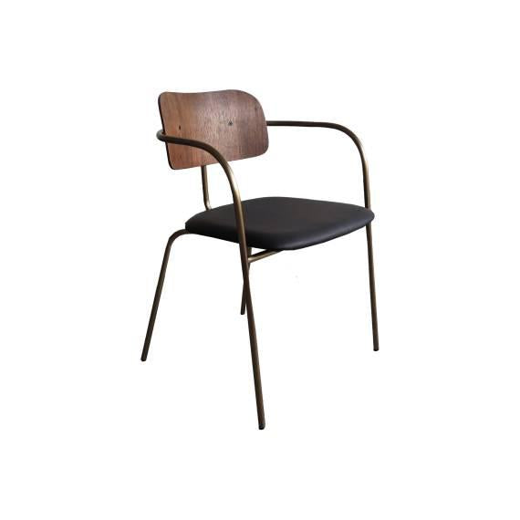 Set van 2 eetkamerstoelen Bernard