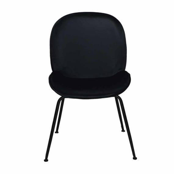 Set van 2 eetkamerstoelen Tori velvet