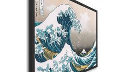 Wanddecoratie The Great Wave, Hokusai