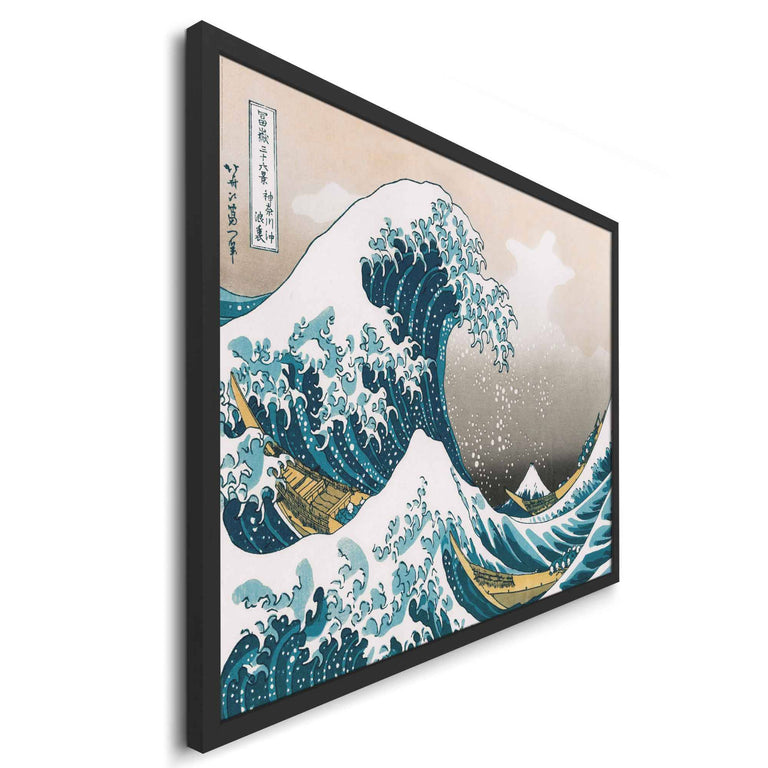 Wanddecoratie The Great Wave, Hokusai