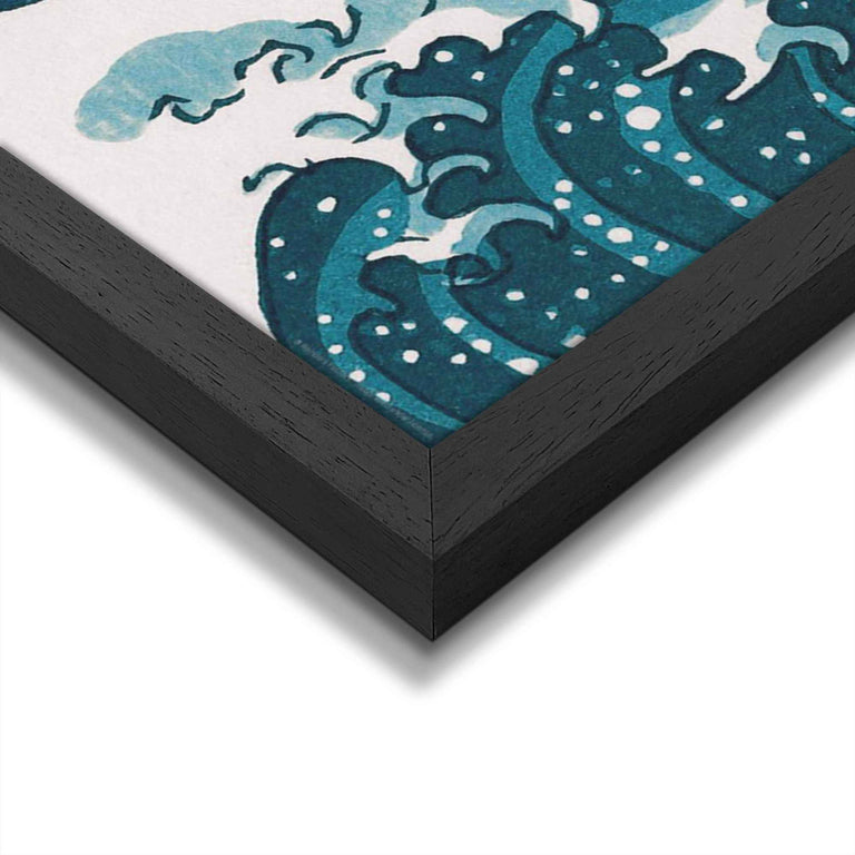 Wanddecoratie The Great Wave, Hokusai