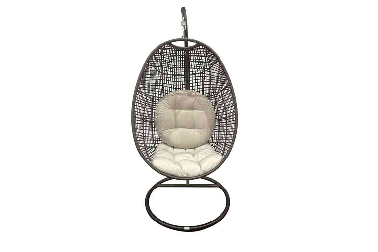 Hangstoel Egg wicker