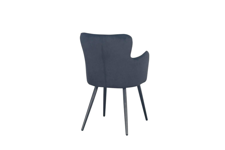 Set van 2 eetkamerstoelen Wing velvet