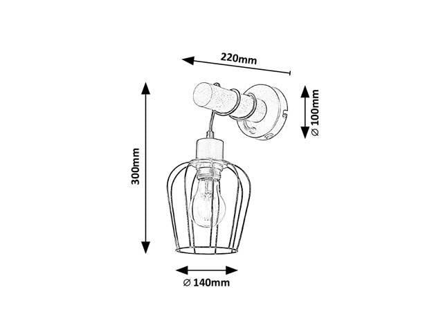 Wandlamp Fabian