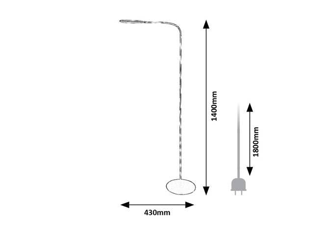 Vloerlamp Adelmo