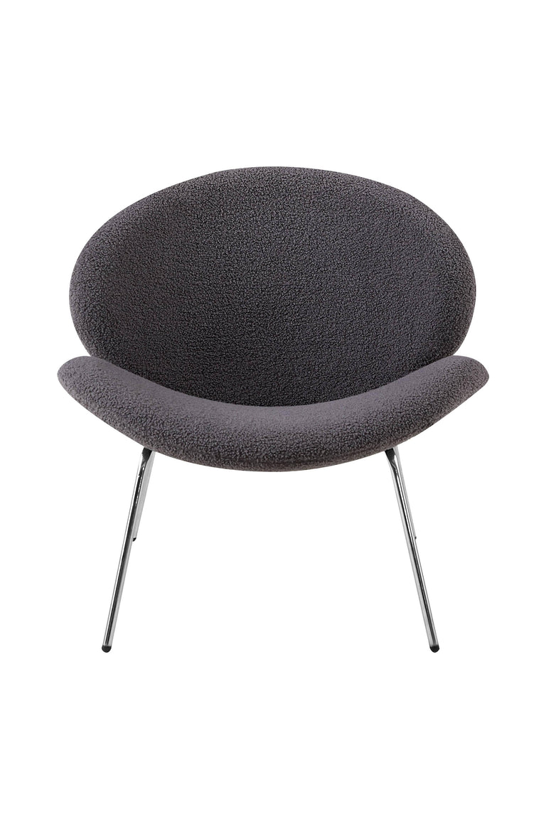 Set van 2 eetkamerstoelen Jaden bouclé