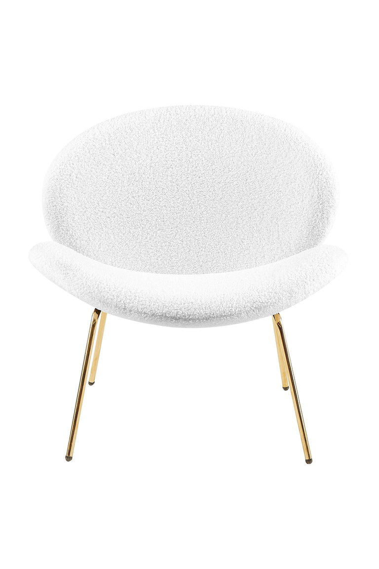 Set van 2 eetkamerstoelen Jaden bouclé