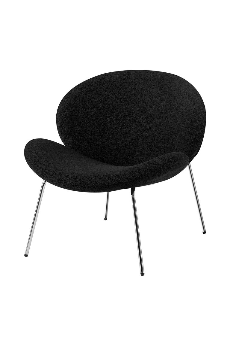 Set van 2 eetkamerstoelen Jaden bouclé