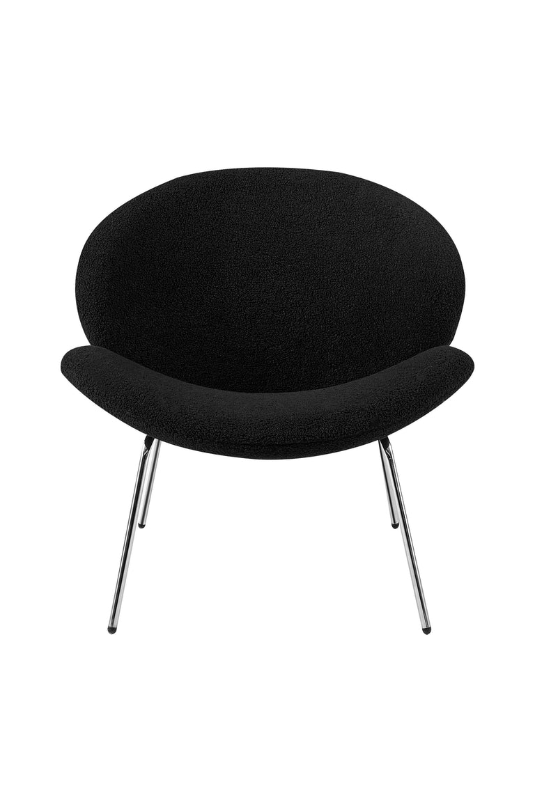 Set van 2 eetkamerstoelen Jaden bouclé