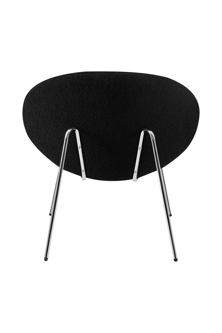 Set van 2 eetkamerstoelen Jaden bouclé