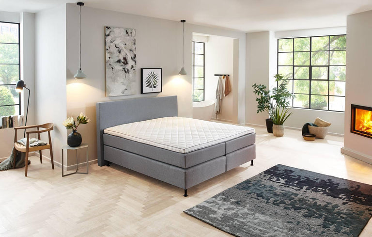 Boxspring Loft Glasgow inclusief dekbed 160 x 200 cm