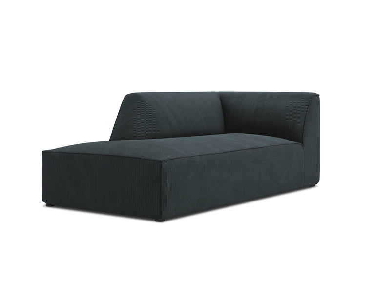 Chaise longue Sao ribstof links