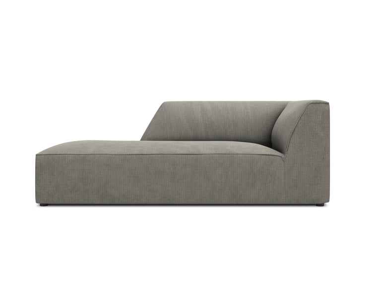 Chaise longue Sao ribstof links